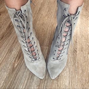 Steve Madden Lace Up Heel Boots US 8 “Satisfied”